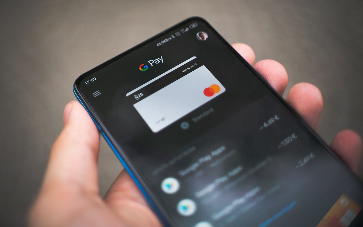 Online payment with Google Pay